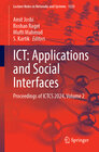 Buchcover ICT: Applications and Social Interfaces