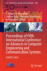 Buchcover Proceedings of Fifth International Conference on Advances in Computer Engineering and Communication Systems