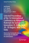 Buchcover Selected Proceedings of the 1st International Conference on Advanced Materials for Sustainable Innovation; IC-AMSI 2024;