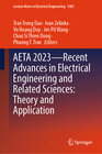 Buchcover AETA 2023—Recent Advances in Electrical Engineering and Related Sciences: Theory and Application