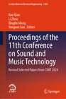 Buchcover Proceedings of the 11th Conference on Sound and Music Technology