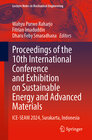 Buchcover Proceedings of the 10th International Conference and Exhibition on Sustainable Energy and Advanced Materials