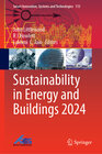 Buchcover Sustainability in Energy and Buildings 2024