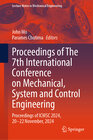 Buchcover Proceedings of The 7th International Conference on Mechanical, System and Control Engineering