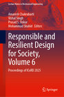 Buchcover Responsible and Resilient Design for Society, Volume 6