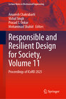 Buchcover Responsible and Resilient Design for Society, Volume 11