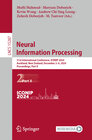 Buchcover Neural Information Processing