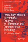 Buchcover Proceedings of Tenth International Congress on Information and Communication Technology