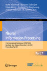 Buchcover Neural Information Processing