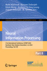 Buchcover Neural Information Processing
