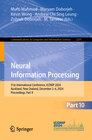 Buchcover Neural Information Processing