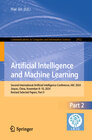 Buchcover Artificial Intelligence and Machine Learning