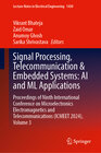 Buchcover Signal Processing, Telecommunication & Embedded Systems: AI and ML Applications