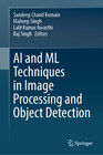 Buchcover AI and ML Techniques in Image Processing and Object Detection