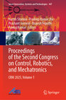 Buchcover Proceedings of the Second Congress on Control, Robotics, and Mechatronics