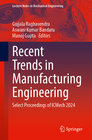 Buchcover Recent Trends in Manufacturing Engineering