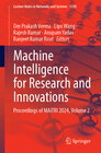Buchcover Machine Intelligence for Research and Innovations
