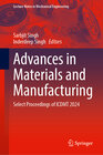 Buchcover Advances in Materials and Manufacturing