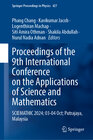 Buchcover Proceedings of the 9th International Conference on the Applications of Science and Mathematics