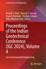 Buchcover Proceedings of the Indian Geotechnical Conference (IGC 2024), Volume 4
