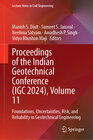 Buchcover Proceedings of the Indian Geotechnical Conference (IGC 2024), Volume 11