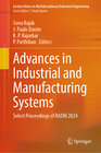 Buchcover Advances in Industrial and Manufacturing Systems