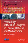 Buchcover Proceedings of the Third Congress on Control, Robotics, and Mechatronics