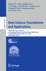 Buchcover Data Science: Foundations and Applications