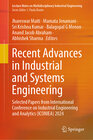 Buchcover Recent Advances in Industrial and Systems Engineering
