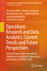 Buchcover Operations Research and Data Analytics: Current Trends and Future Perspectives