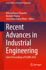 Buchcover Recent Advances in Industrial Engineering