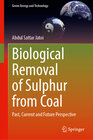 Buchcover Biological Removal of Sulphur from Coal