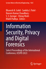 Buchcover Information Security, Privacy and Digital Forensics