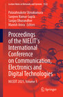 Buchcover Proceedings of the NIELIT's International Conference on Communication, Electronics and Digital Technologies