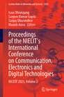 Buchcover Proceedings of the NIELIT's International Conference on Communication, Electronics and Digital Technologies