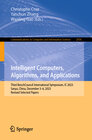 Buchcover Intelligent Computers, Algorithms, and Applications