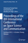Buchcover Proceedings of the 8th International Conference on Space Science and Communication