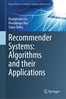 Buchcover Recommender Systems: Algorithms and their Applications
