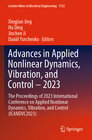 Buchcover Advances in Applied Nonlinear Dynamics, Vibration, and Control – 2023