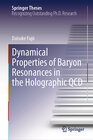 Buchcover Dynamical Properties of Baryon Resonances in the Holographic QCD