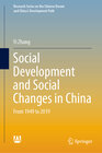 Buchcover Social Development and Social Changes in China