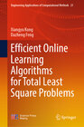 Buchcover Efficient Online Learning Algorithms for Total Least Square Problems