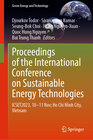 Buchcover Proceedings of the International Conference on Sustainable Energy Technologies