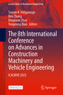 Buchcover The 8th International Conference on Advances in Construction Machinery and Vehicle Engineering