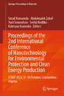 Buchcover Proceedings of the 2nd International Conference of Nanotechnology for Environmental Protection and Clean Energy Producti