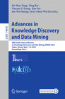 Buchcover Advances in Knowledge Discovery and Data Mining