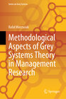 Buchcover Methodological Aspects of Grey Systems Theory in Management Research