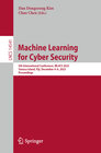 Buchcover Machine Learning for Cyber Security