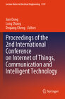 Buchcover Proceedings of the 2nd International Conference on Internet of Things, Communication and Intelligent Technology