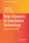 Buchcover New Advances in Translation Technology